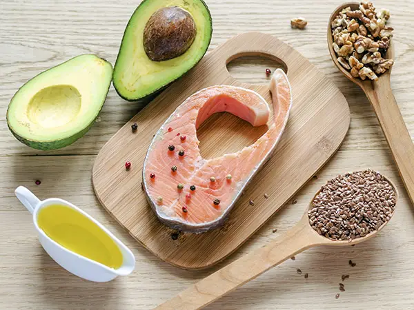 Some foods that contain healthy fats